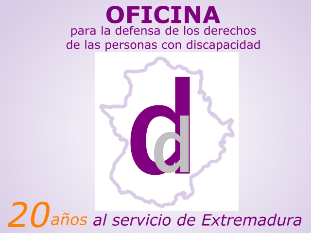 Imagen promocional conmemorando el 20 Aniversario de la ODDPD