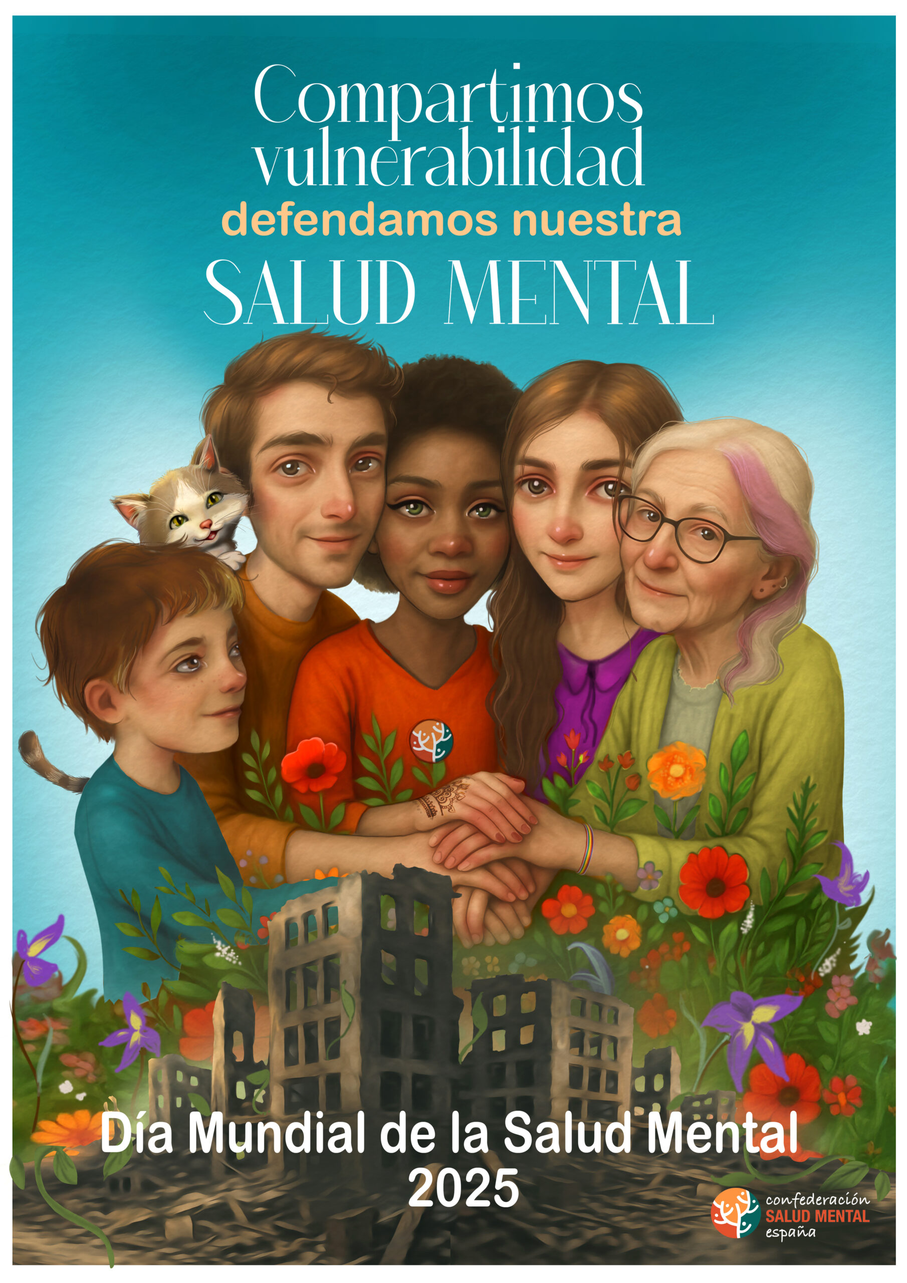 Cartel del Día Mundial de la Salud Mental 2025